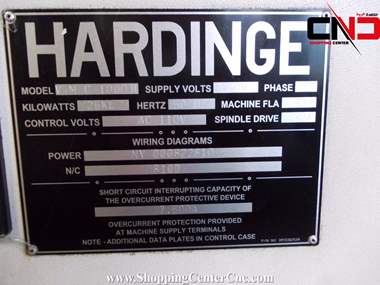 فرز سی ان سی چهار محور Hardinge vmc 1000ii ساخت تایوان